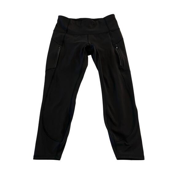 Athleta Rainier 7/8 Leggings Black Size‎ Small - Picture 2 of 10